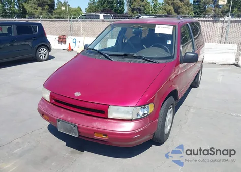 1993 Nissan Quest Gxe/Xe from USA, damaged, VIN 4N2DN11W4PD822697